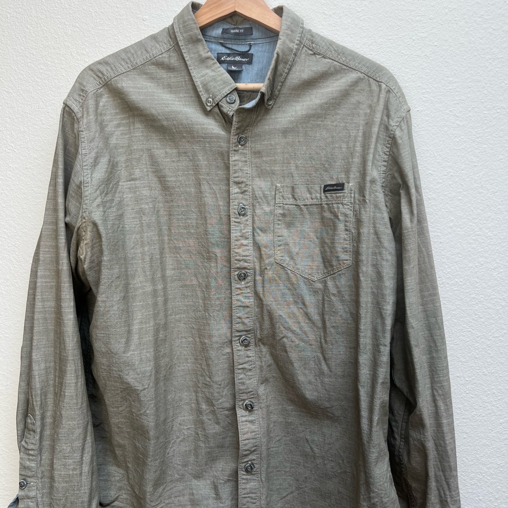 Men's Green Casual Shirt